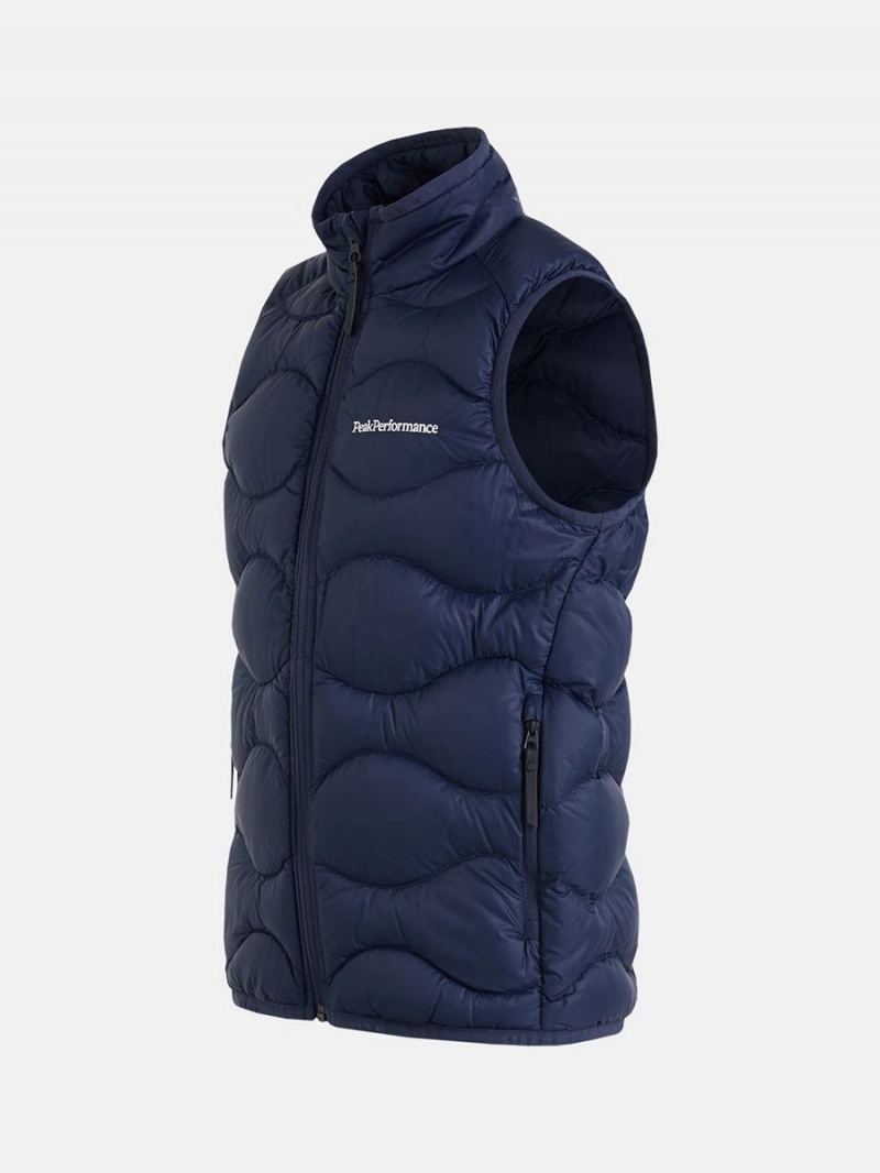 Peak Performance Helium Kids' Down Vest Navy | FUT60-146