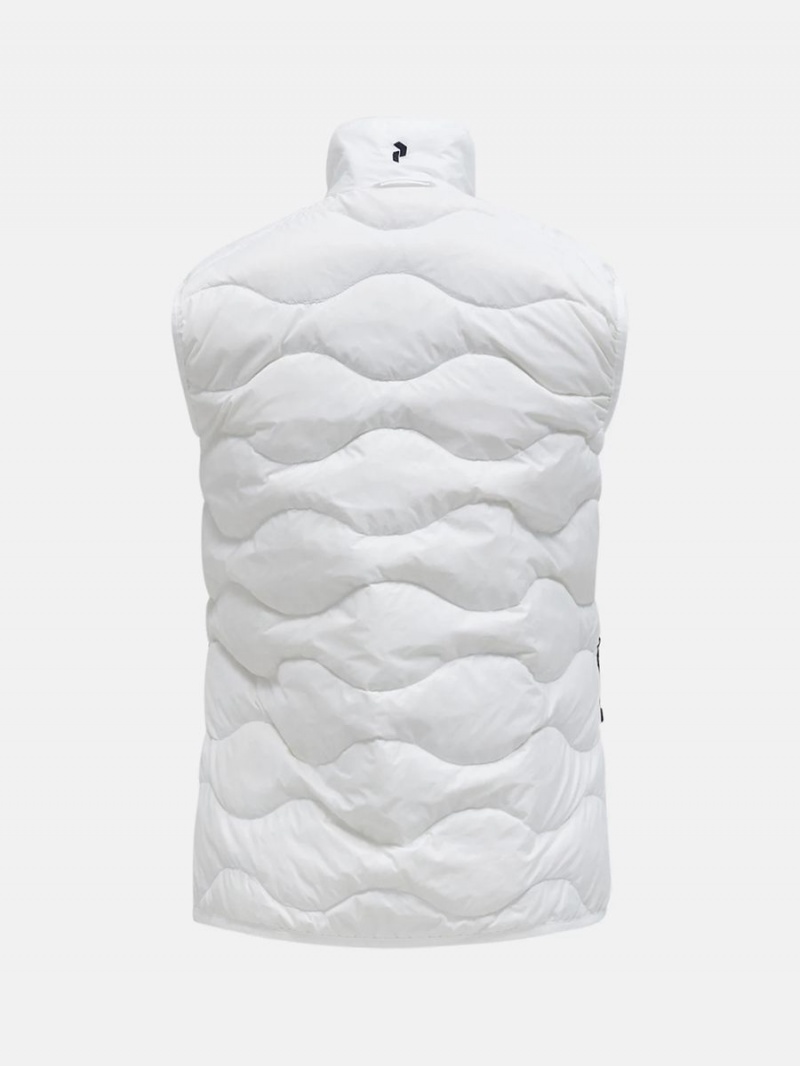 Peak Performance Helium Women's Down Vest White | UHH05-005