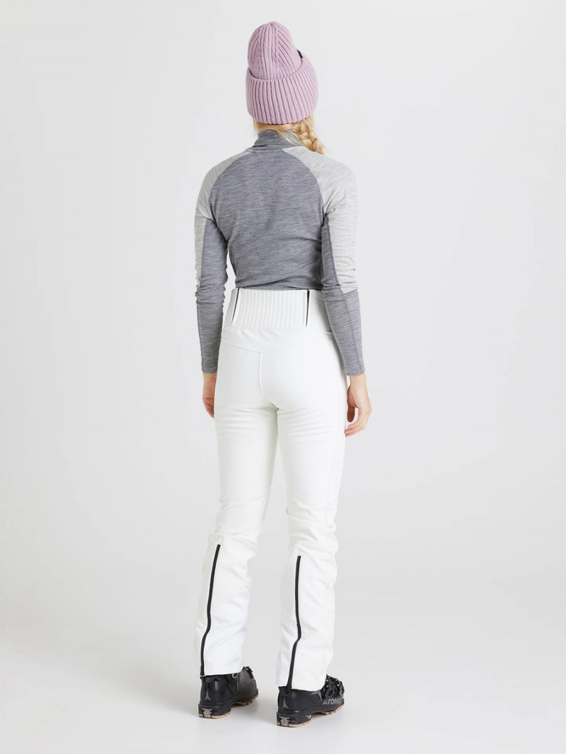 Peak Performance High Stretch Women's Ski Pants White | BGS44-574