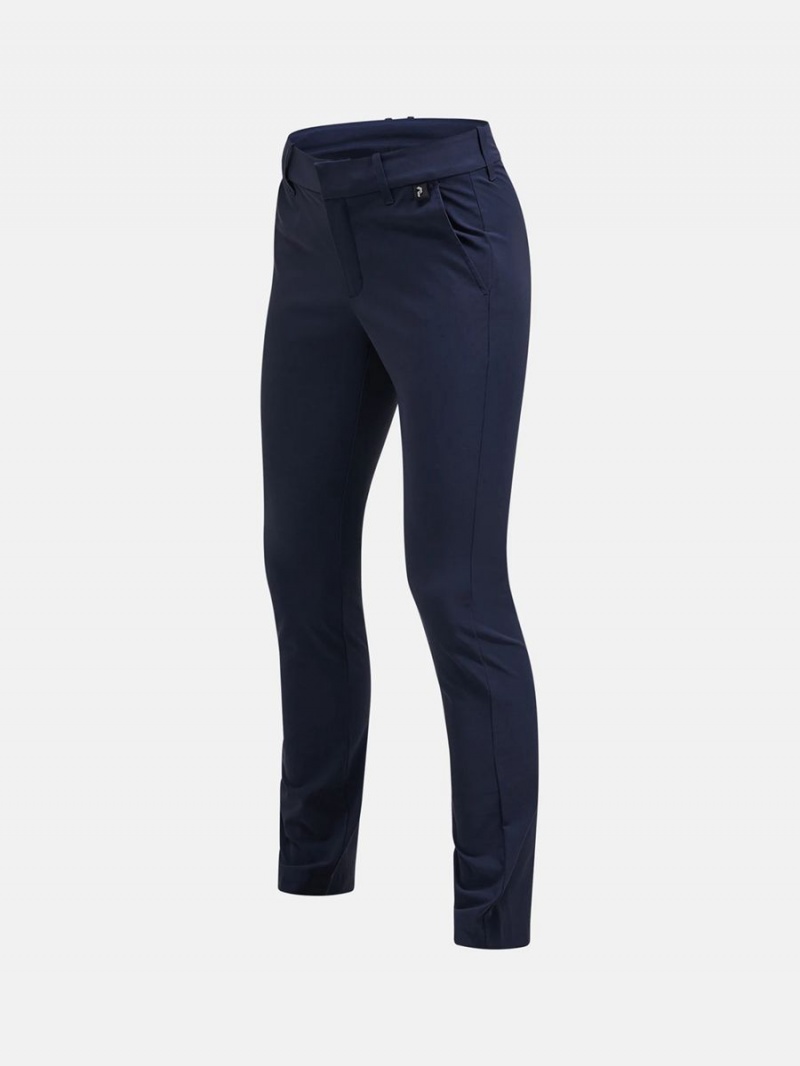 Peak Performance Illusion Women's Pants Navy | VAZ16-547