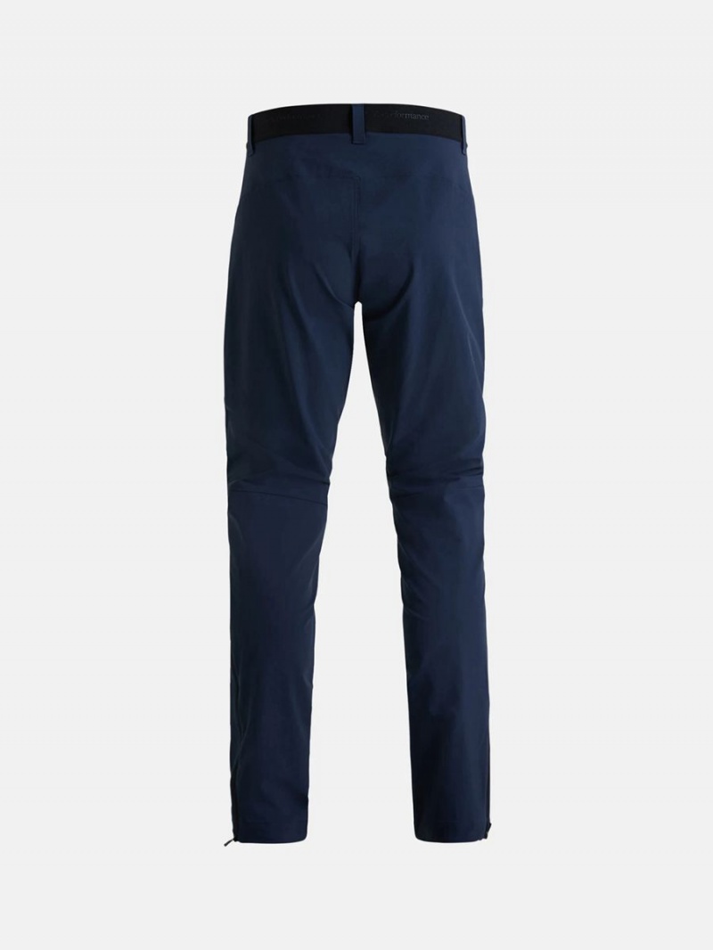 Peak Performance Light Softshell Scale Men's Ski Pants Navy | WMR70-671