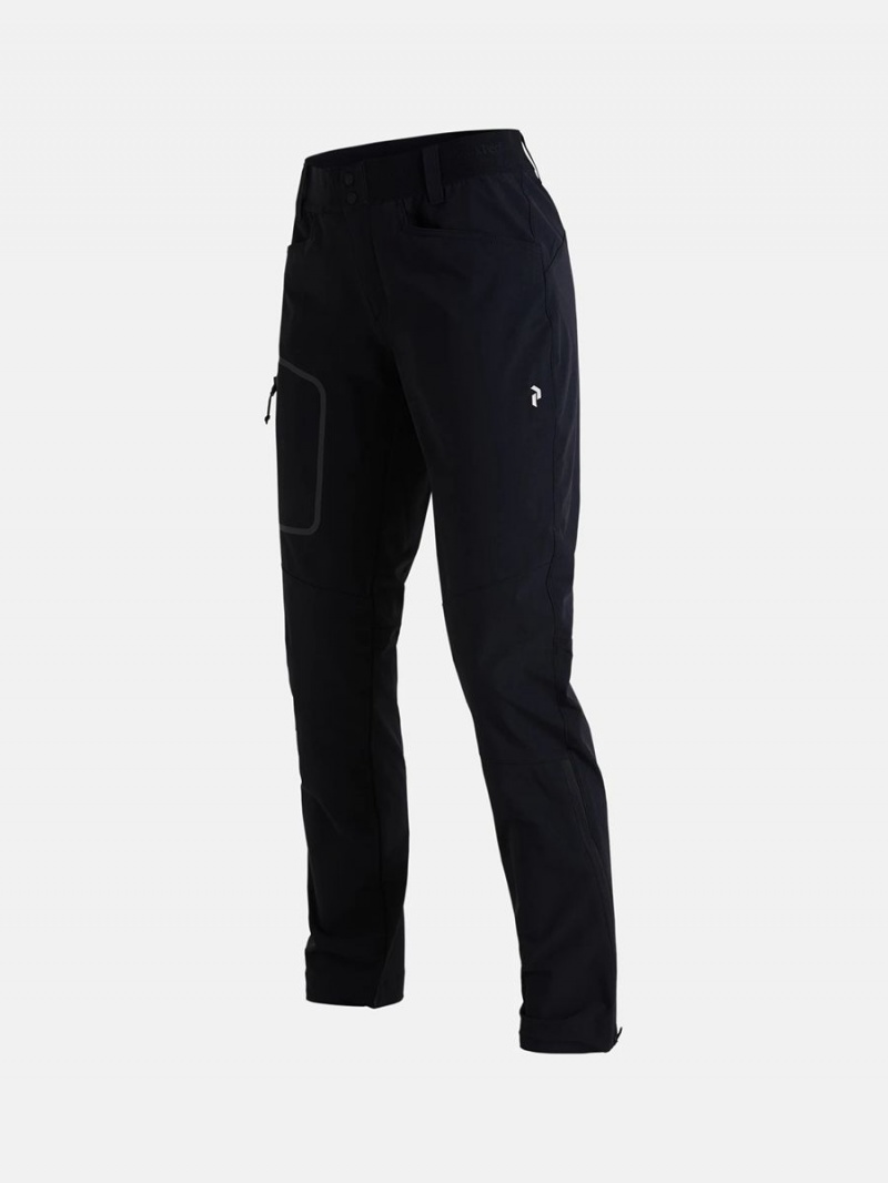 Peak Performance Light Softshell Scale Women's Ski Pants Black | KHF75-123