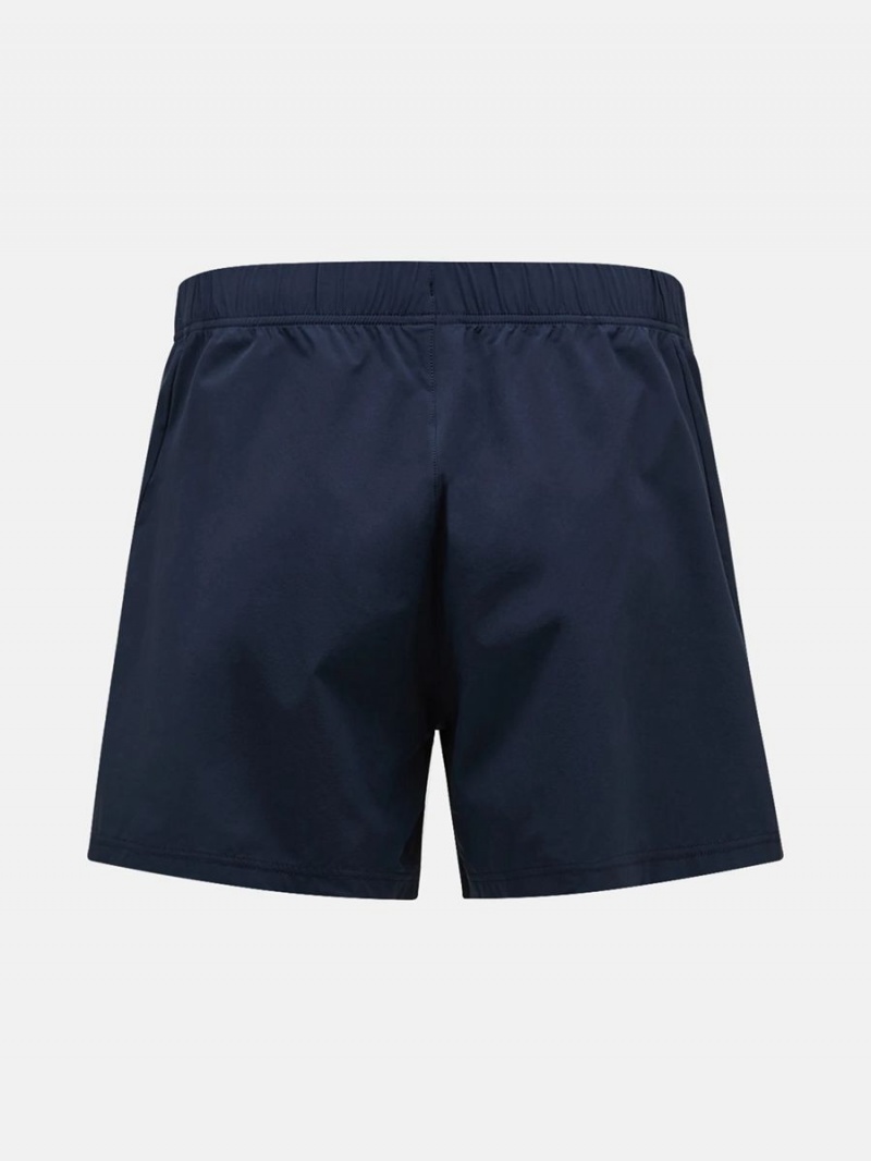 Peak Performance Light Woven Men's Shorts Navy | TUU39-048