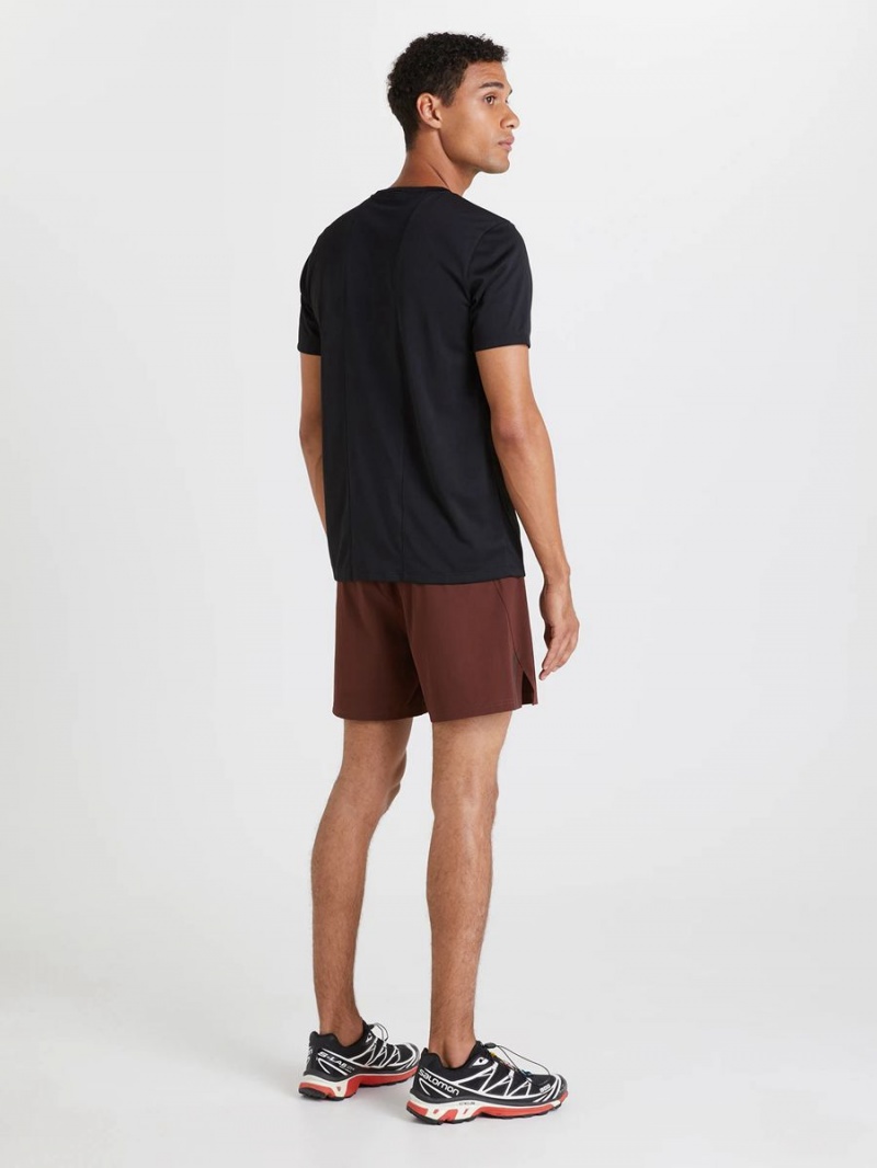 Peak Performance Light Woven Men's Shorts Burgundy | CUZ67-014