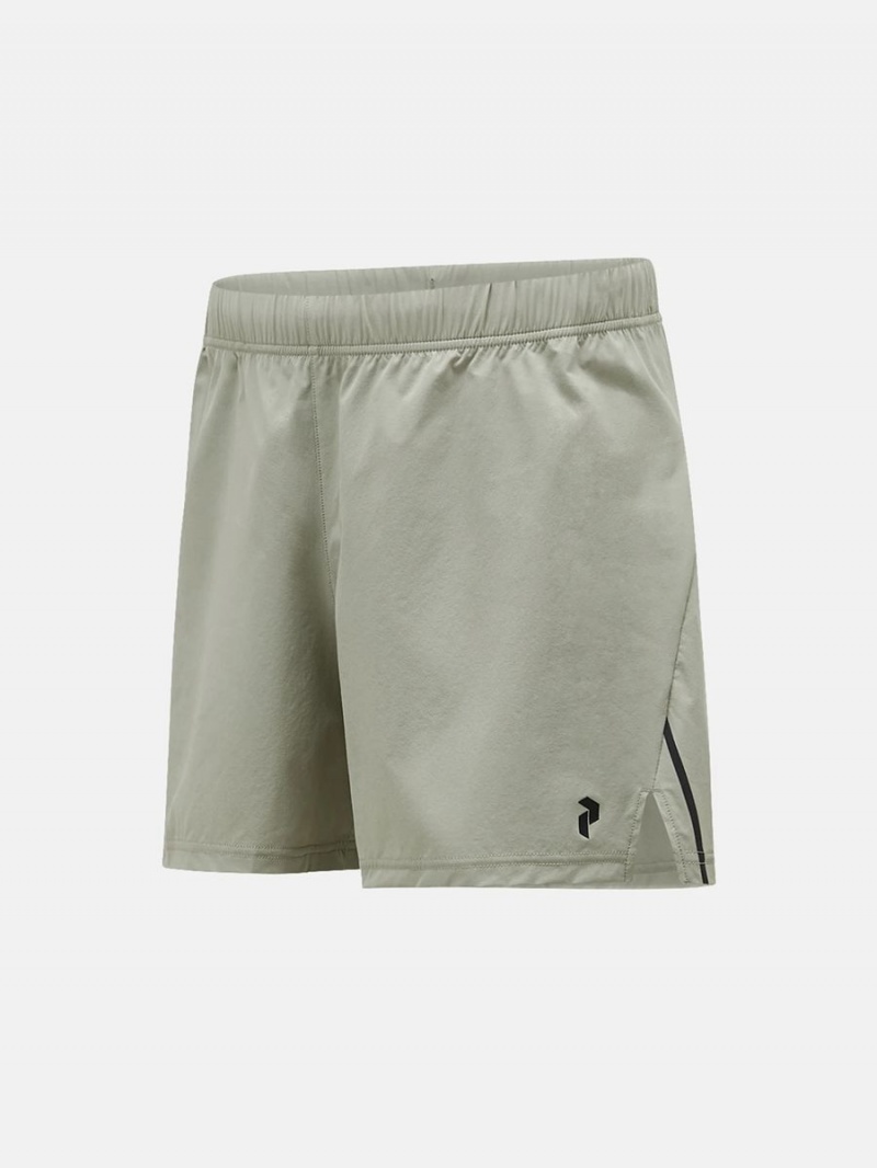 Peak Performance Light Woven Men's Shorts Green | WIL45-712