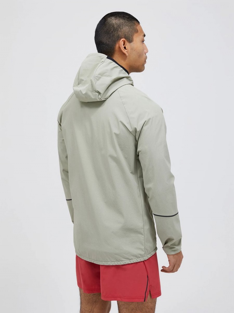 Peak Performance Light Woven Men's Wind Jacket Green | BDL12-678