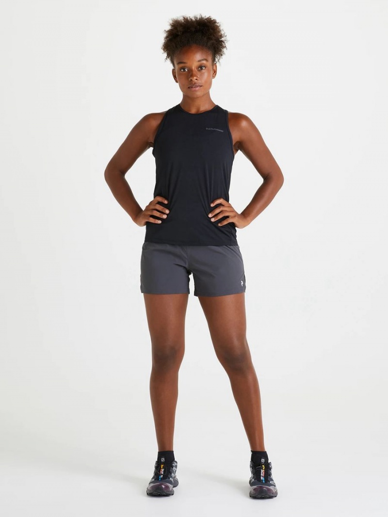 Peak Performance Light Woven Women's Shorts Grey | DTY10-019