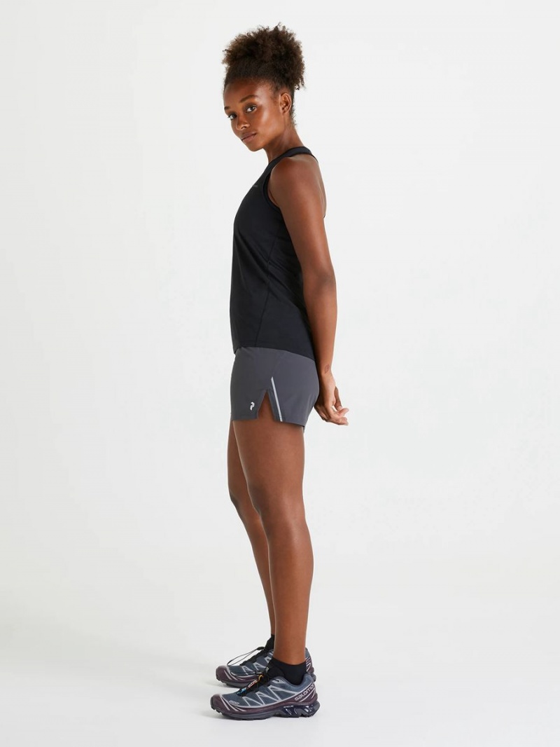 Peak Performance Light Woven Women's Shorts Grey | DTY10-019