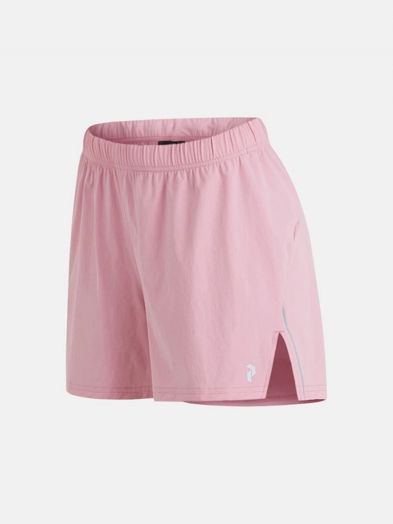 Peak Performance Light Woven Women's Shorts Pink | WYK00-137