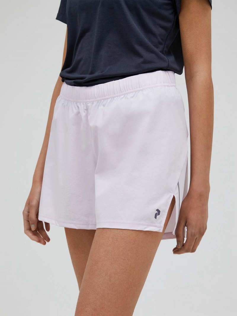 Peak Performance Light Woven Women's Shorts Purple | ABH21-448