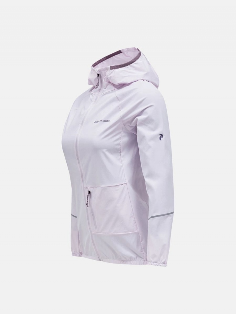 Peak Performance Light Woven Women's Wind Jacket Purple | OTZ75-119