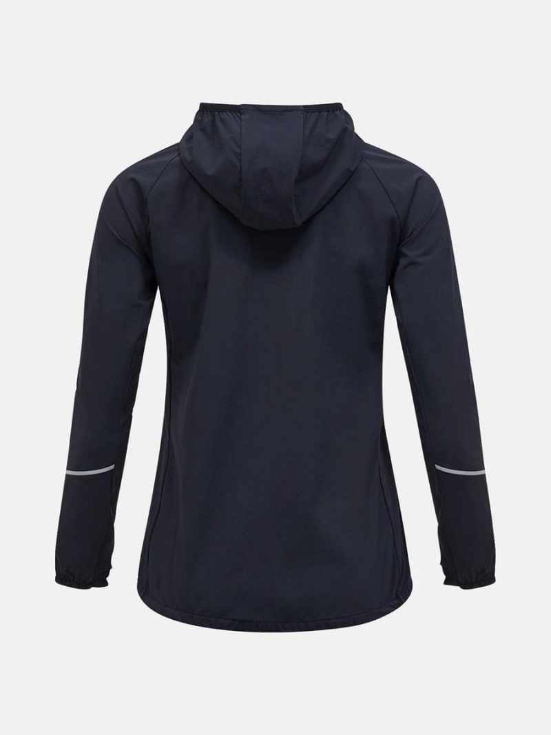 Peak Performance Light Woven Women's Wind Jacket Black | YAI35-686