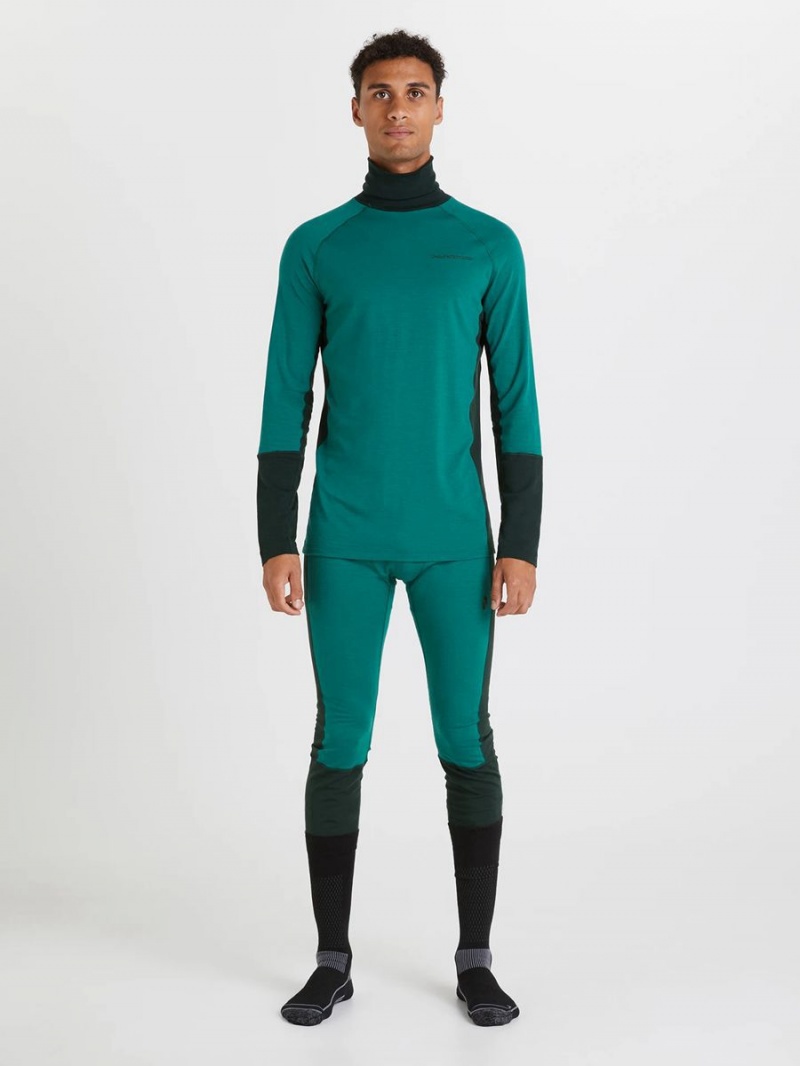 Peak Performance Magic Rollneck Men's Top Green / Green | PTH84-895