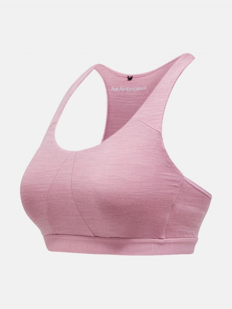 Peak Performance Magic Women's Sports Bra Pink | IDS37-175