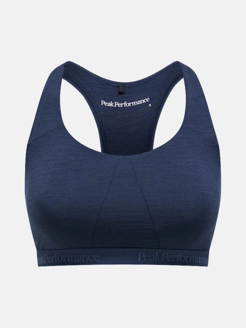 Peak Performance Magic Women\'s Sports Bra Navy | ZDY79-938