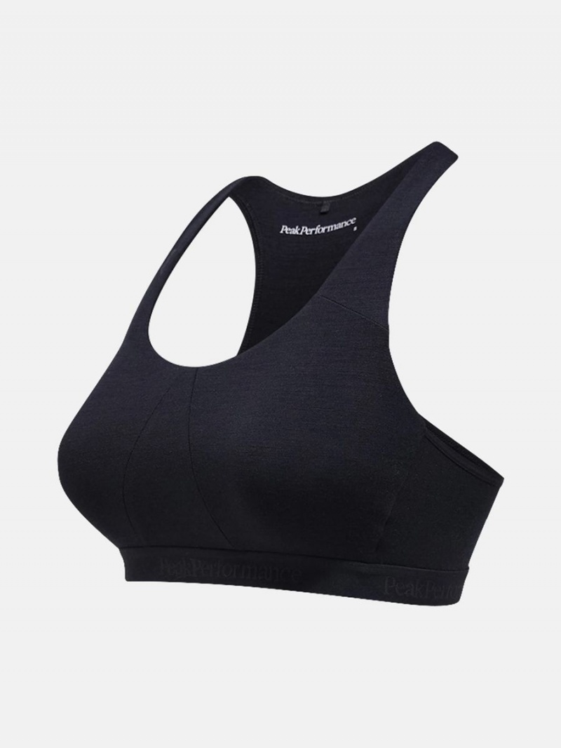 Peak Performance Magic Women's Sports Bra Black | ZYL19-408