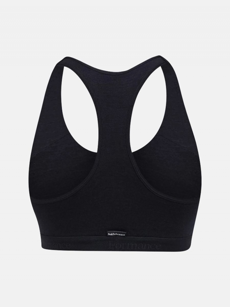 Peak Performance Magic Women's Sports Bra Black | ZYL19-408