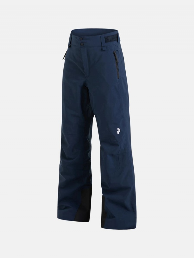 Peak Performance Maroon Insulated 2L Kids' Ski Pants Navy | GIX34-793