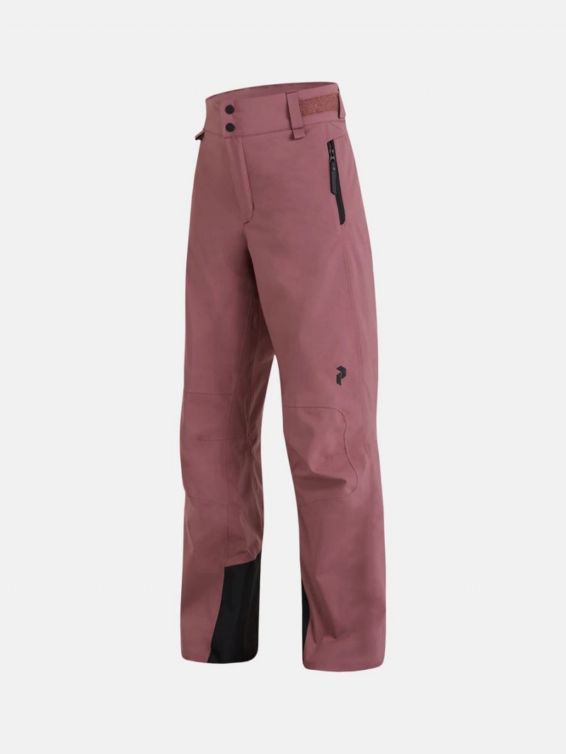 Peak Performance Maroon Insulated 2L Kids' Ski Pants Pink | ZSI21-121