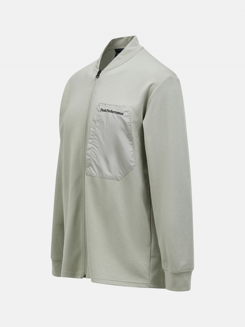 Peak Performance Midlayer Men's Jacket Green | MDL37-945