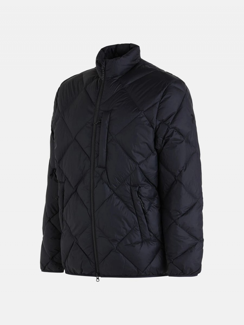 Peak Performance Mount Men's Down Jacket Black | OIB28-242