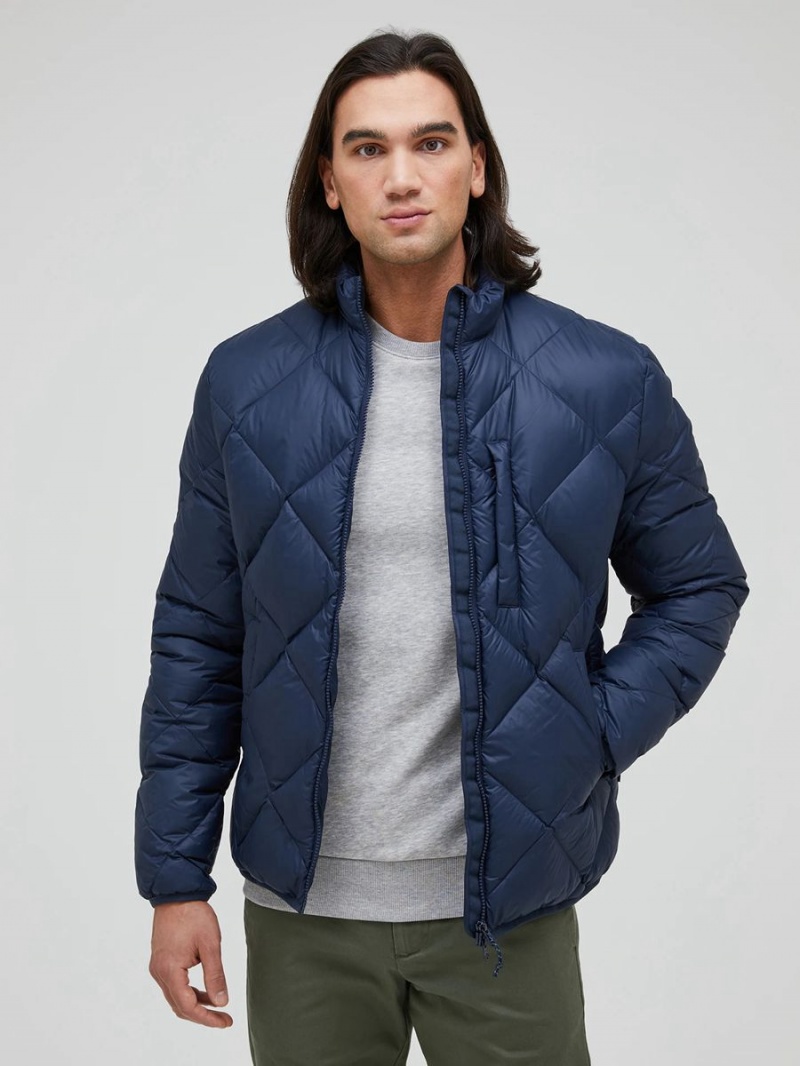 Peak Performance Mount Men's Down Jacket Navy | EXR50-097