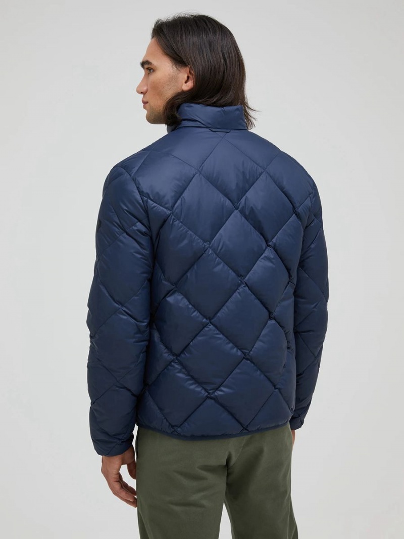 Peak Performance Mount Men's Down Jacket Navy | EXR50-097