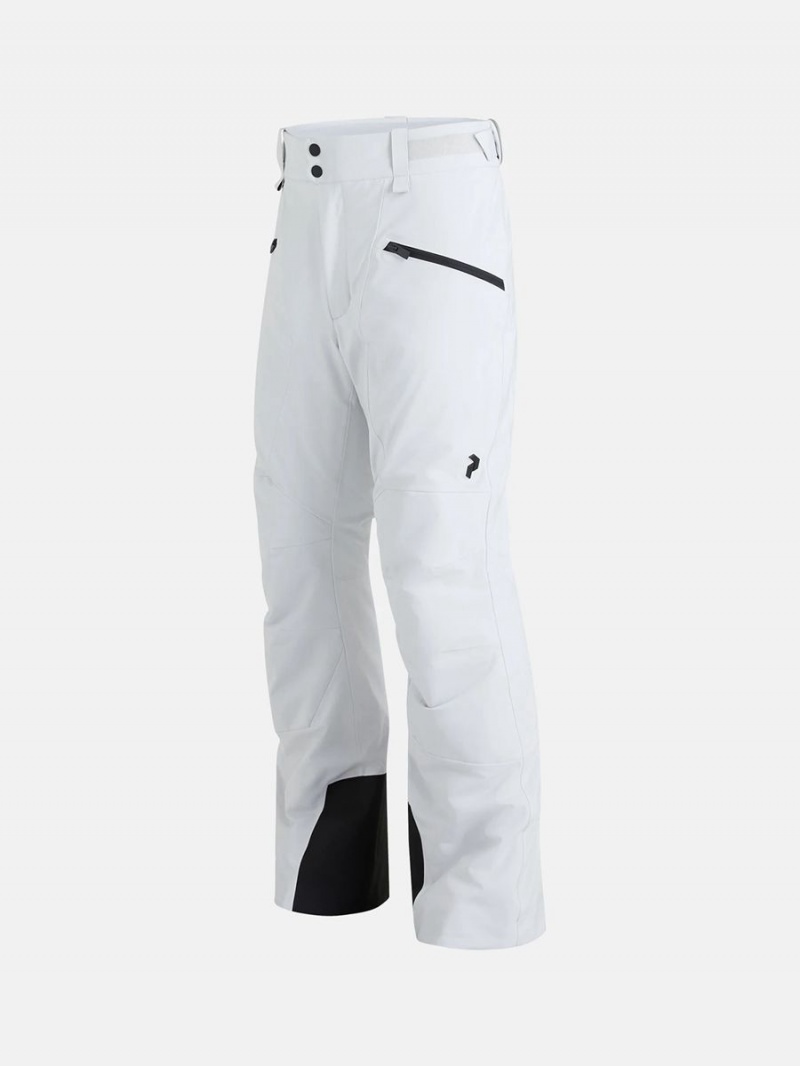 Peak Performance Navtech Insulated 2L Men's Ski Pants White | JVB47-242