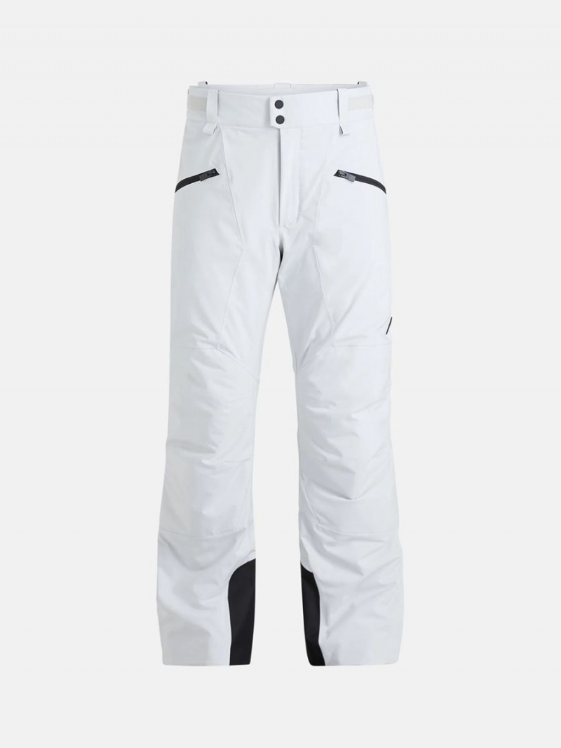 Peak Performance Navtech Insulated 2L Men\'s Ski Pants White | JVB47-242