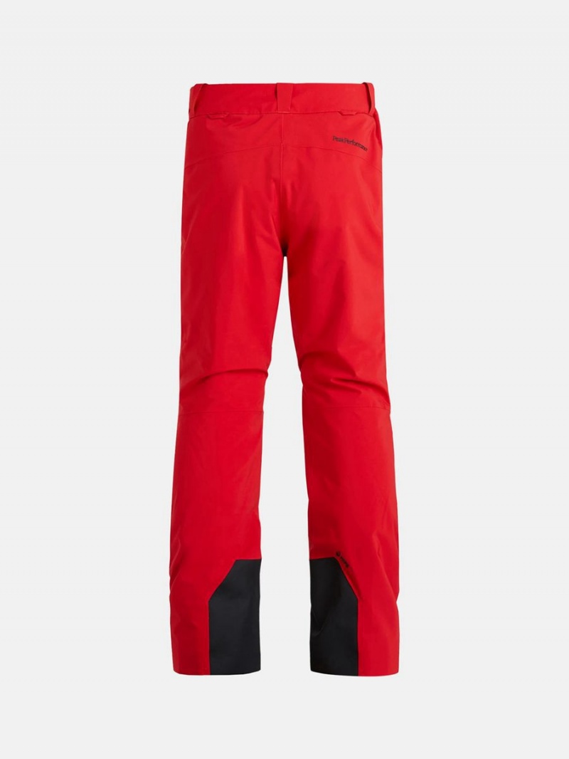 Peak Performance Navtech Insulated 2L Men's Ski Pants Red | VZW62-482