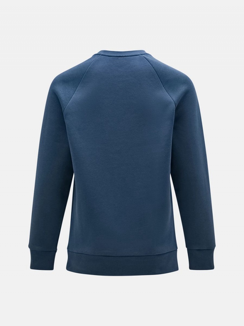 Peak Performance Original Crew Men's Sweatshirt Blue | GKN94-653