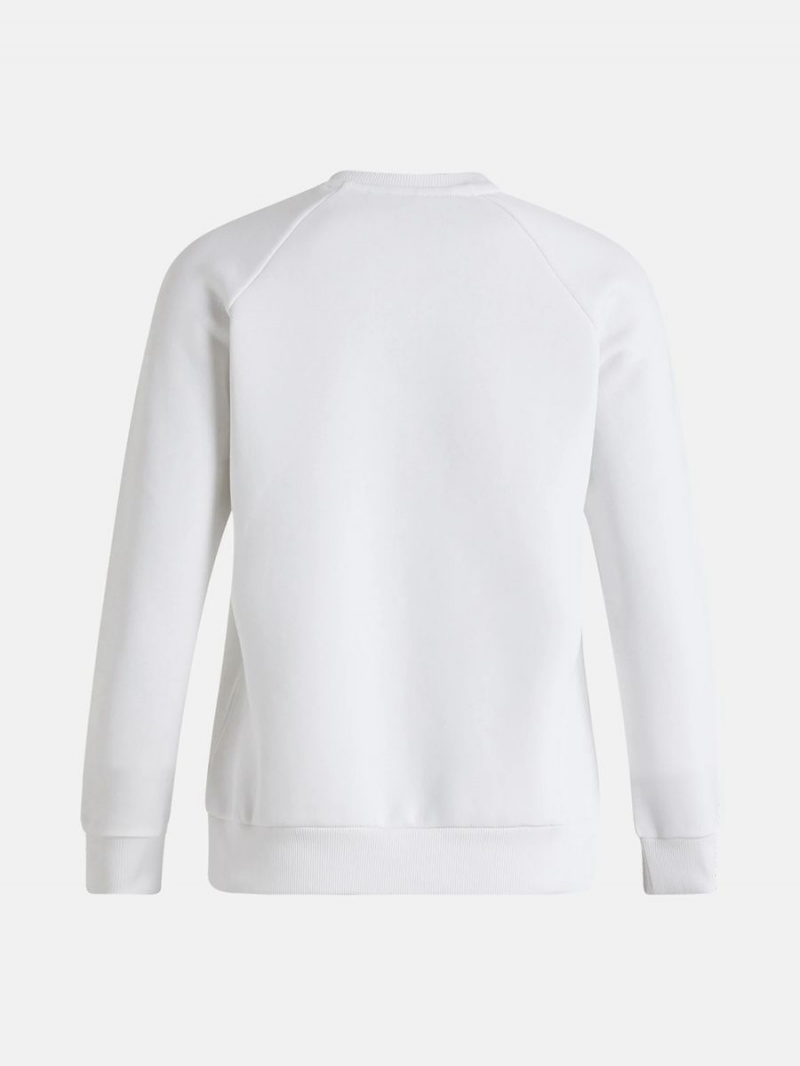 Peak Performance Original Crew Women's Sweatshirt White / Black | HVZ32-163