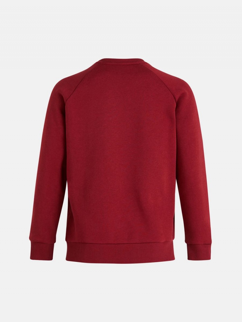 Peak Performance Original Crew Women's Sweatshirt Red | AHA20-573