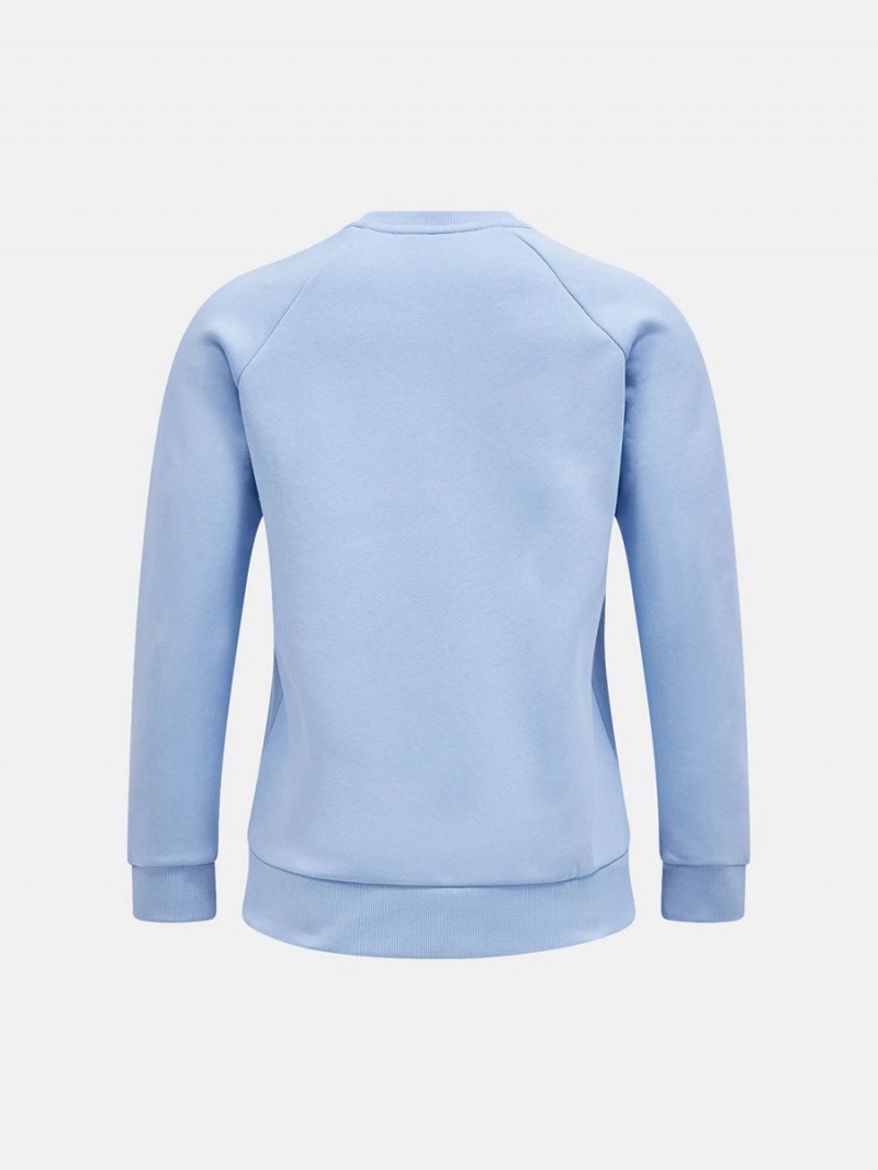 Peak Performance Original Crew Women's Sweatshirt Blue | BAC50-751