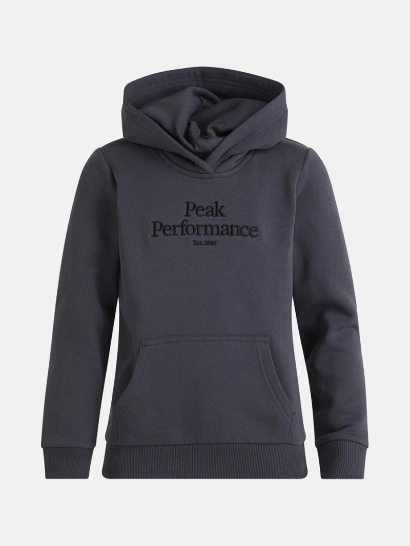 Peak Performance Original Kids' Hoodie Grey | ZWR01-592