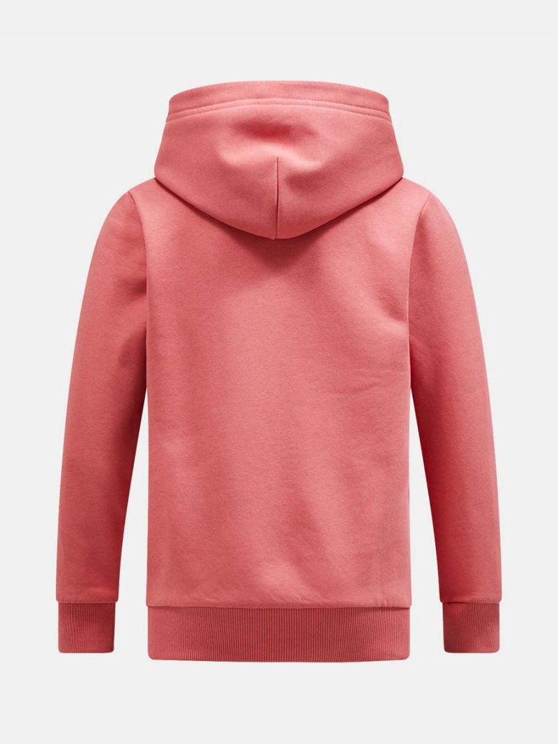 Peak Performance Original Kids' Hoodie Pink | QSU65-716