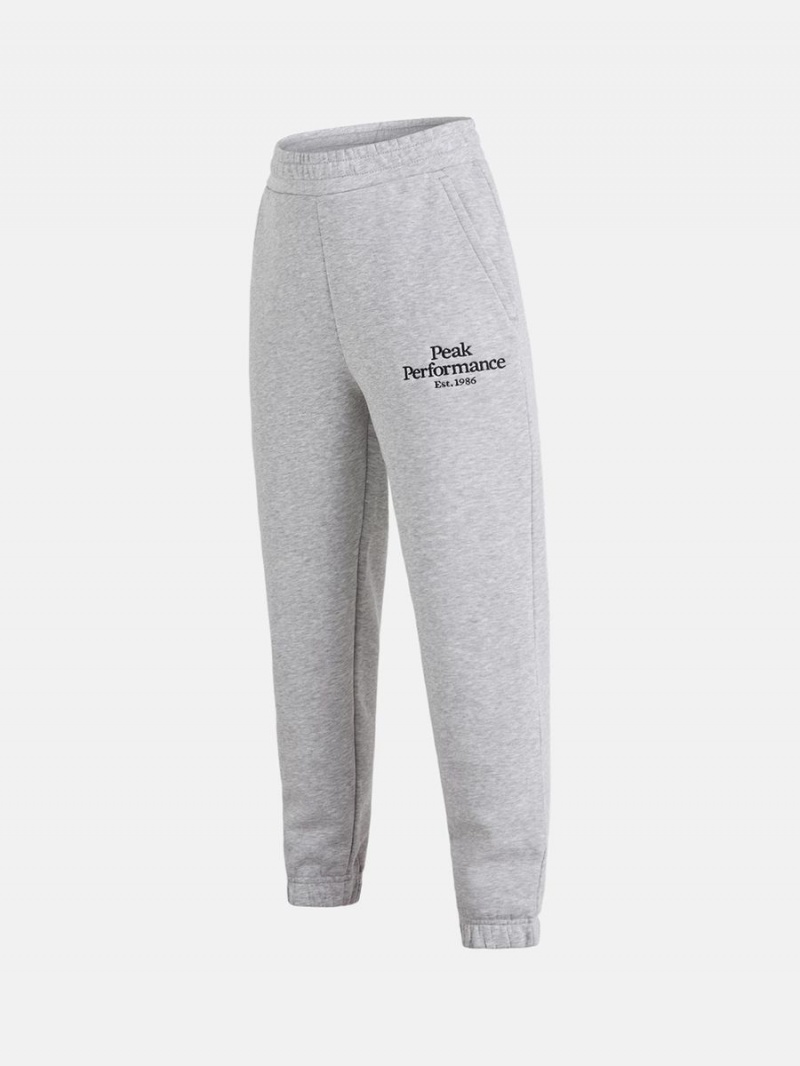 Peak Performance Original Kids' Pants Grey | XWZ93-088