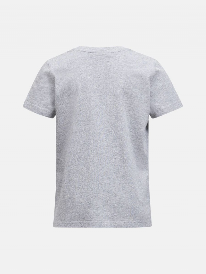 Peak Performance Original Kids' T-Shirt Grey / Black | RQN26-672