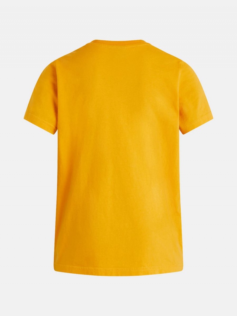 Peak Performance Original Kids' T-Shirt Yellow | VKW88-555