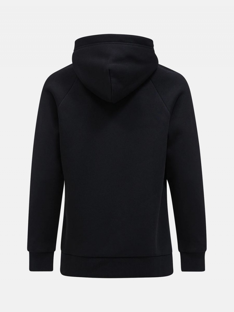 Peak Performance Original Men's Hoodie Black / White | HCA39-509