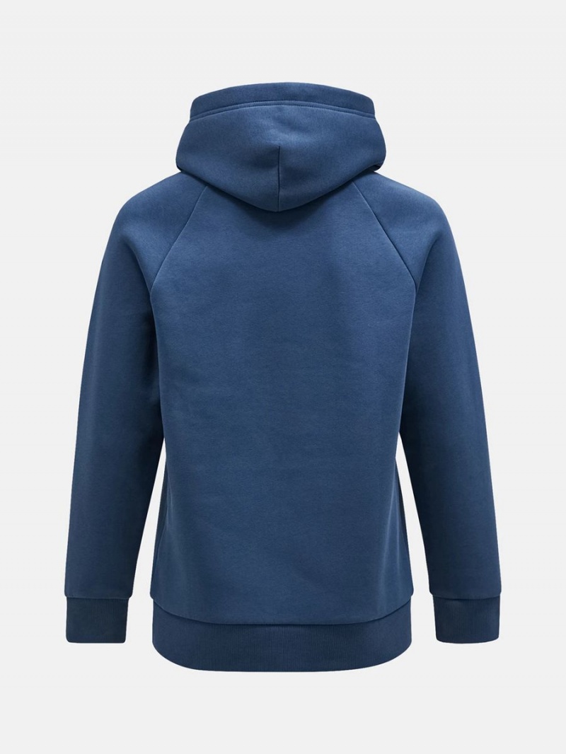 Peak Performance Original Men's Hoodie Blue | EZJ10-618