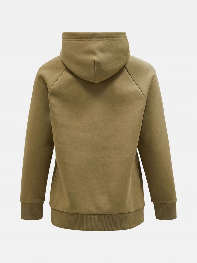 Peak Performance Original Men's Hoodie Olive | VLX20-946