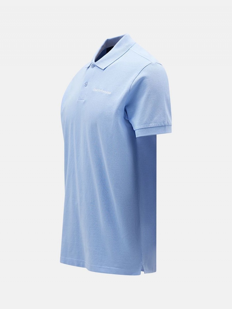 Peak Performance Original Men's Polo Shirt Blue | HPY00-799