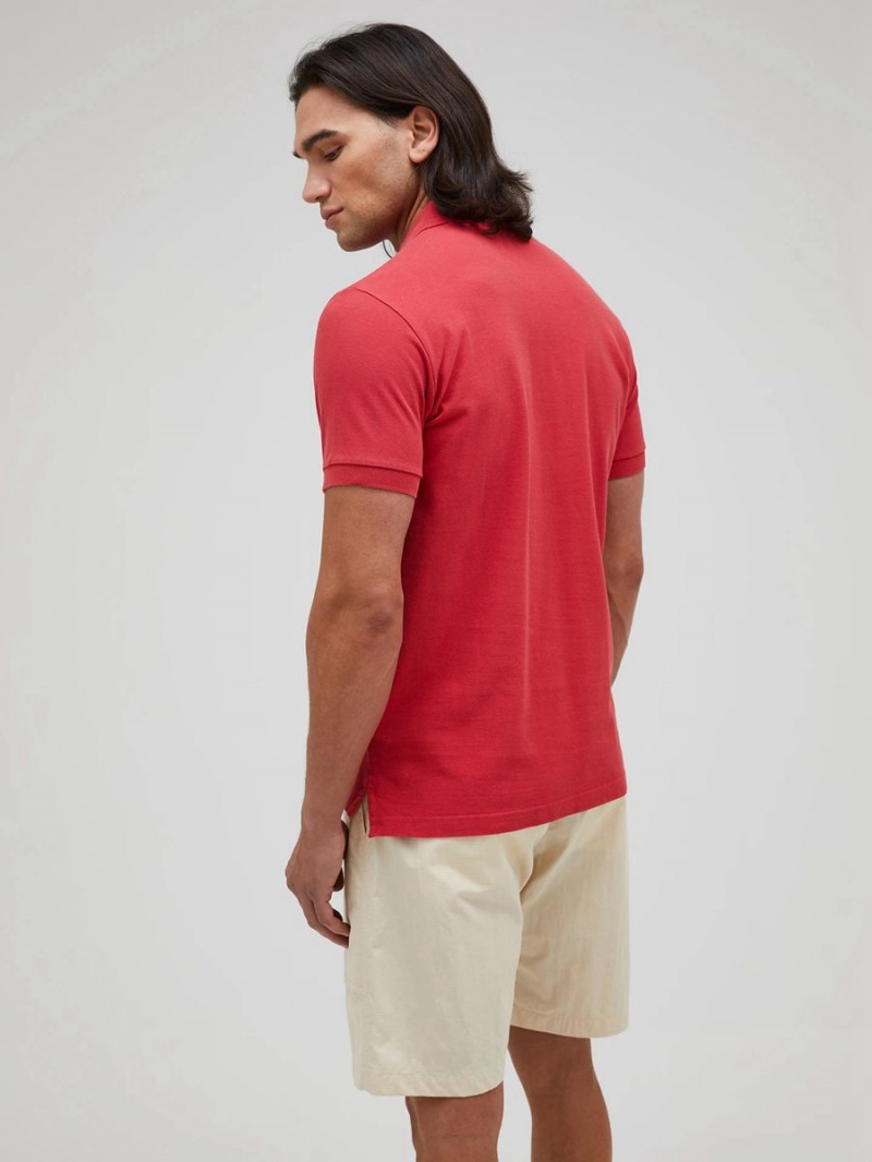 Peak Performance Original Men's Polo Shirt Red | ELK42-434