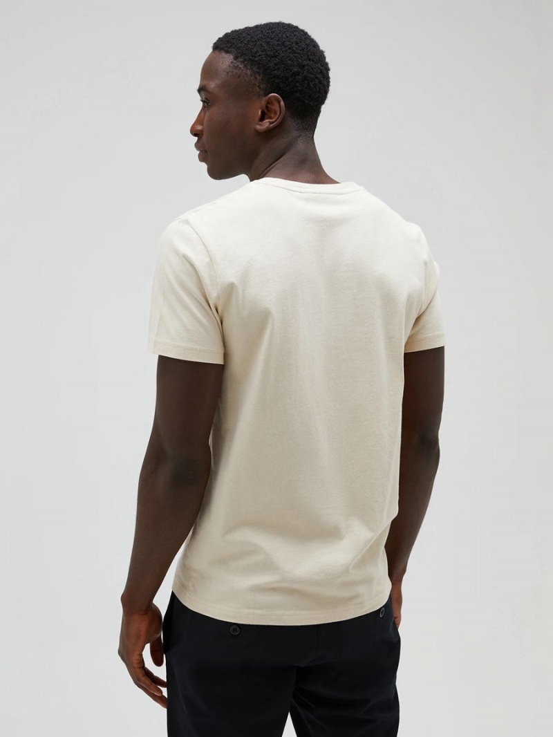 Peak Performance Original Men's T-Shirt Beige | YZB10-923