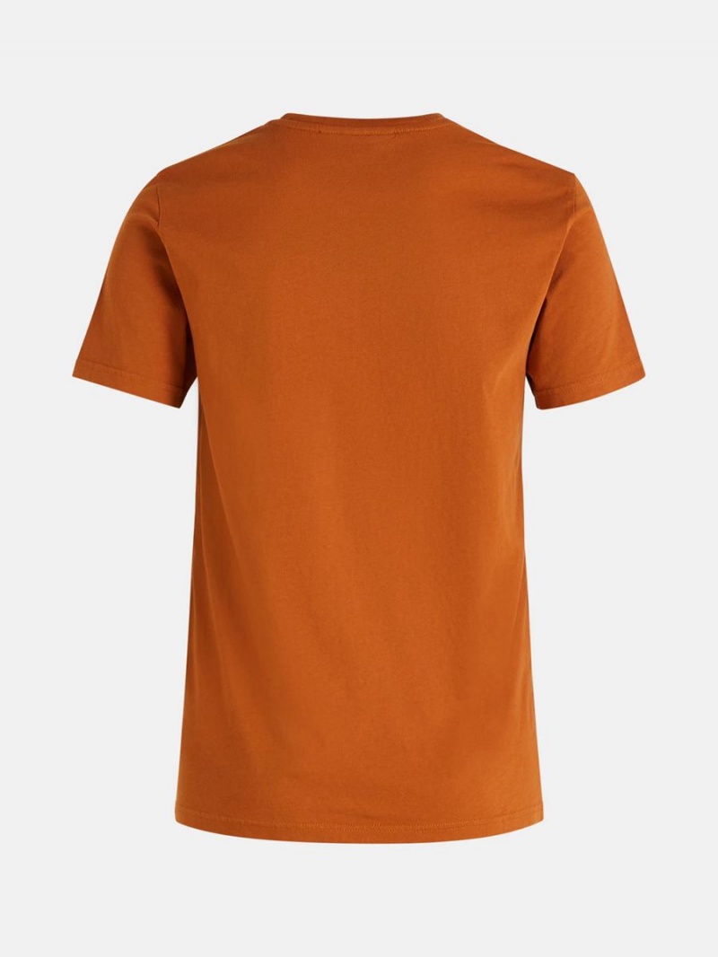 Peak Performance Original Men's T-Shirt Orange | OBC32-238