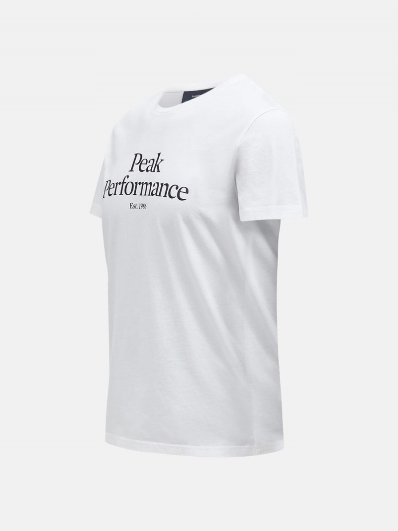 Peak Performance Original Men's T-Shirt White / Black | IIJ29-507