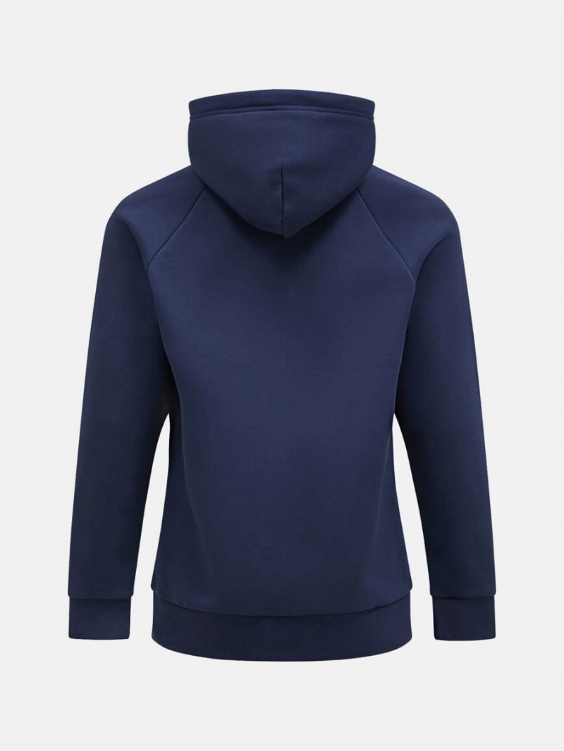 Peak Performance Original Small Logo Men's Hoodie Navy | XTM67-799