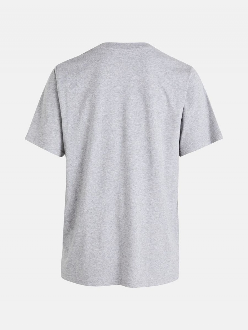 Peak Performance Original Small Logo Men's T-Shirt Grey | KTI33-410