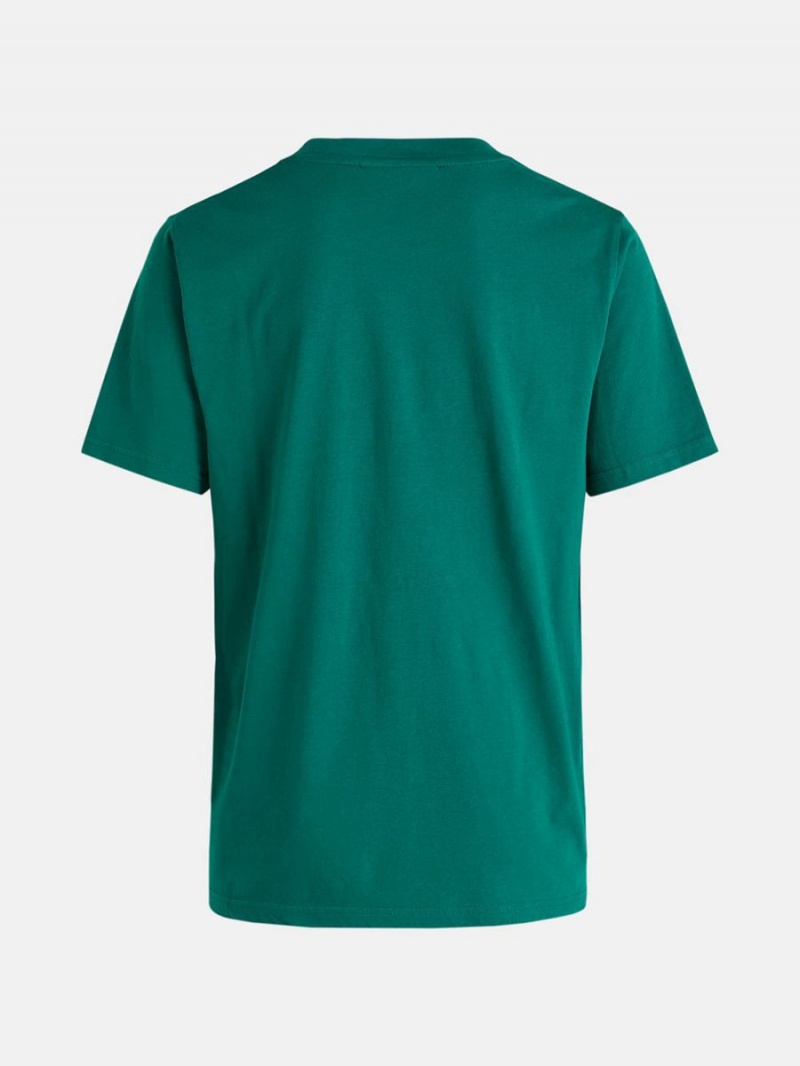 Peak Performance Original Small Logo Men's T-Shirt Green | BYS17-058